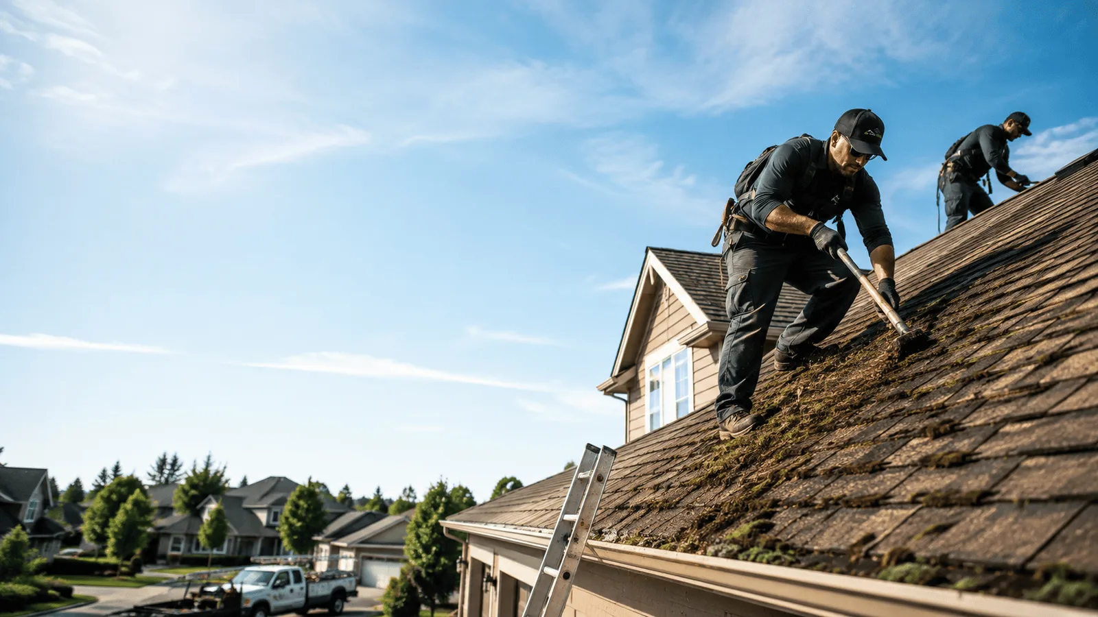 Roof Moss Removal in Linden, IA near me